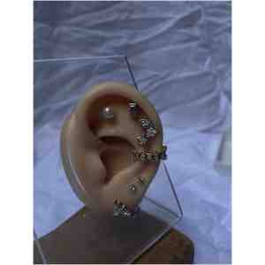 פירסינג משובץ ללא חור